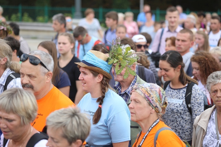 Powitanie Pielgrzymki Żywieckiej na Jasnej Górze - 2017