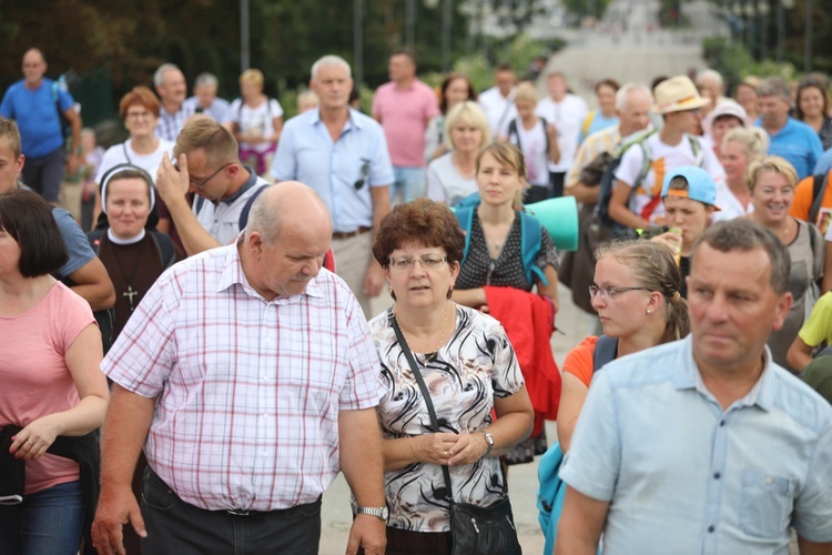 Powitanie Pielgrzymki Żywieckiej na Jasnej Górze - 2017