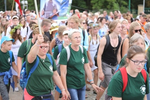 Powitanie Pielgrzymki Żywieckiej na Jasnej Górze - 2017