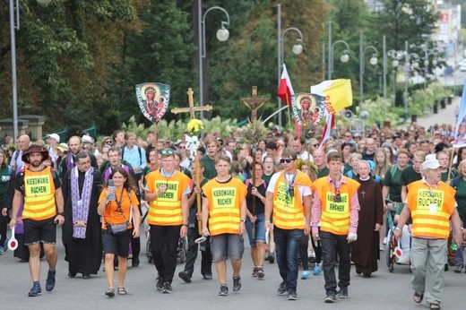 Powitanie Pielgrzymki Żywieckiej na Jasnej Górze - 2017