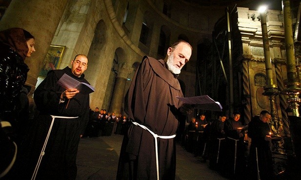Franciszkanie mogą sprawować liturgię w bazylice Bożego Grobu od 1234 roku.