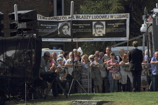 Lubin - miejsce godne "Solidarności"