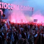 Manifestacja patriotyczna w rocznicę Porozumień Sierpniowych