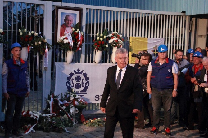 Manifestacja patriotyczna w rocznicę Porozumień Sierpniowych