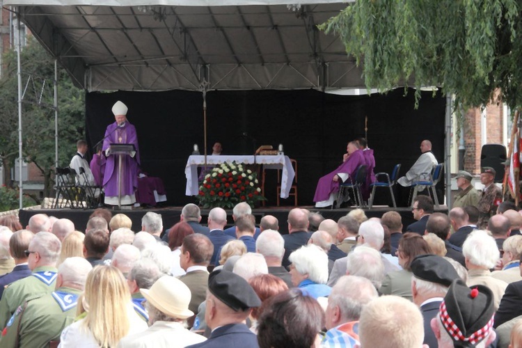 Msza św. za bohaterskich Pocztowców