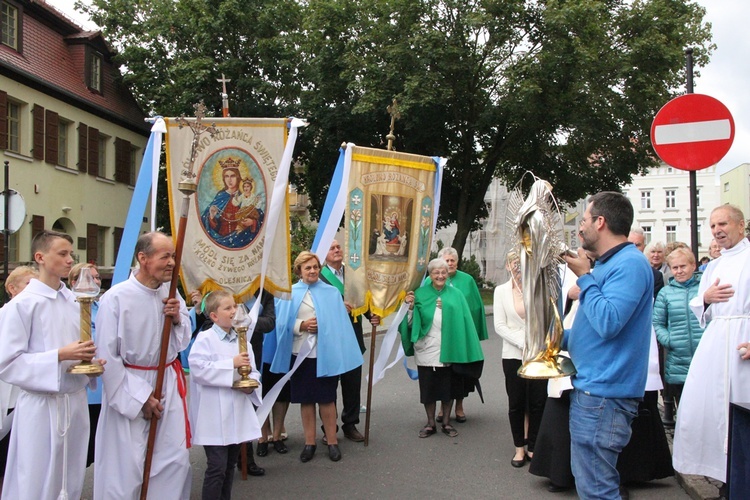 Monstrancja Fatimska w Oleśnicy