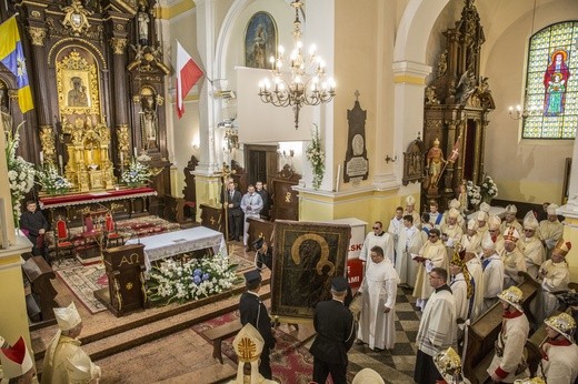 Cudowny wizerunek w radzymińskiej kolegiacie