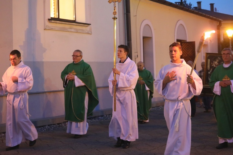 Rozpoczęcie 3. cyklu nabożeństw pompejańskich w Skoczowie - 2 sierpnia 2017