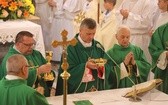 Bp Roman Pindel na nabożeństwie pompejańskim w Skoczowie - 2 września 2017