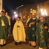 Bp Roman Pindel na nabożeństwie pompejańskim w Skoczowie - 2 września 2017