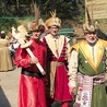 Z Mariuszem Foglem (z prawej), starszym RBSK, Marek Niedźwiecki (z lewej), Król Kurkowy, i wicekról Bogdan Łęcki.