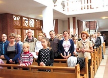 ▲	Uczestnicy dnia wspólnoty podczas Mszy św.