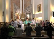 Eucharystii w kaplicy przewodniczył ks. Marek Kujawski