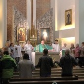 Eucharystii w kaplicy przewodniczył ks. Marek Kujawski