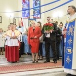 Józefów: Ikona w deszczu i gorące powitanie