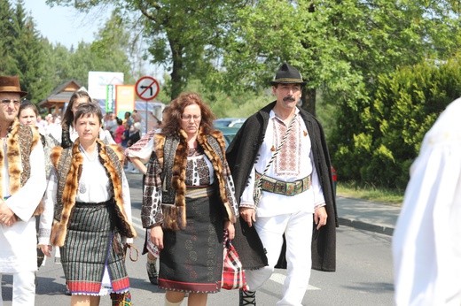 Korowód górali karpackich przez Istebną - 2017