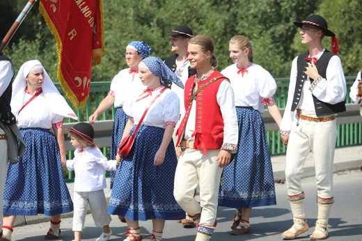 Korowód górali karpackich przez Istebną - 2017