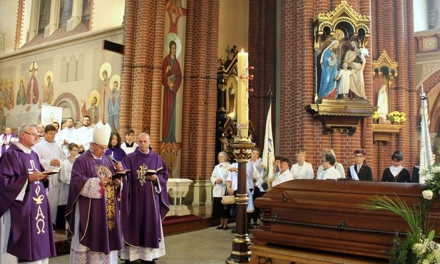 Pożegnanie ks. Jerzego Mazurkiewicza