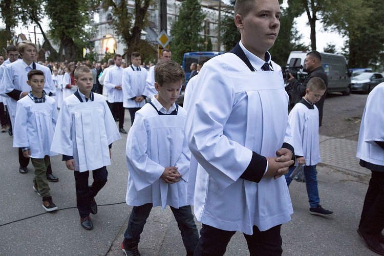 Dąbrówka. Powitanie jasngórskiej ikony