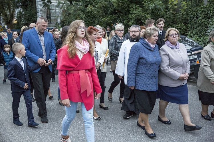 Dąbrówka. Powitanie jasngórskiej ikony