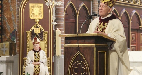 Potrójny jubileusz bp. Kazimierza Romaniuka