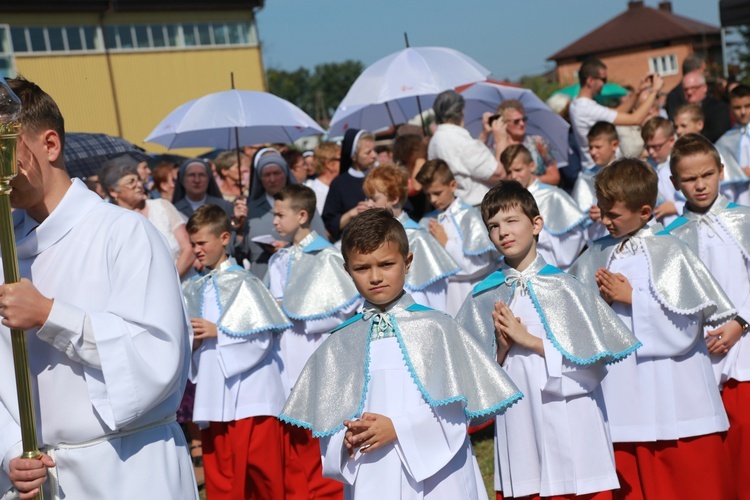 Msza święta, procesja z darami, procesja do kościoła