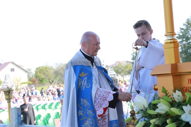 Procesja z obrazem na plac koronacyjny