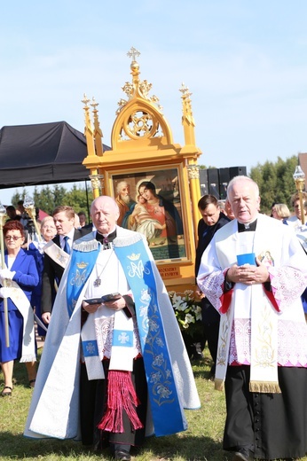 Procesja z obrazem na plac koronacyjny