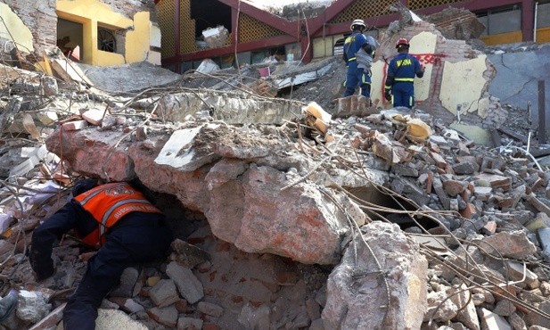 Meksyk: Wzrosła liczba ofiar śmiertelnych trzęsienia ziemi