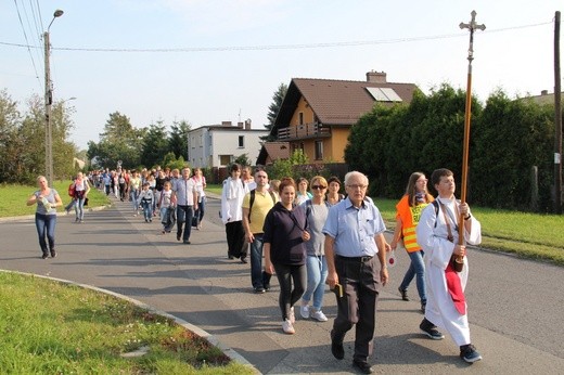 Odpust w Pszowie cz.1 - Zwonowice, Gaszowice, rowerzyści