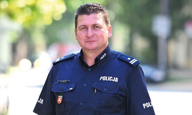 ▲	Podinspektor Robert Koźlak, naczelnik Wydziału Ruchu Drogowego Komendy Wojewódzkiej w Lublinie.