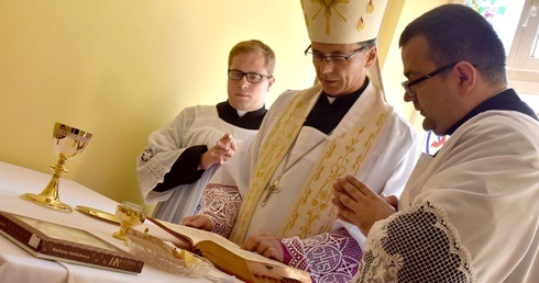 Poświęcenie kielicha i pateny