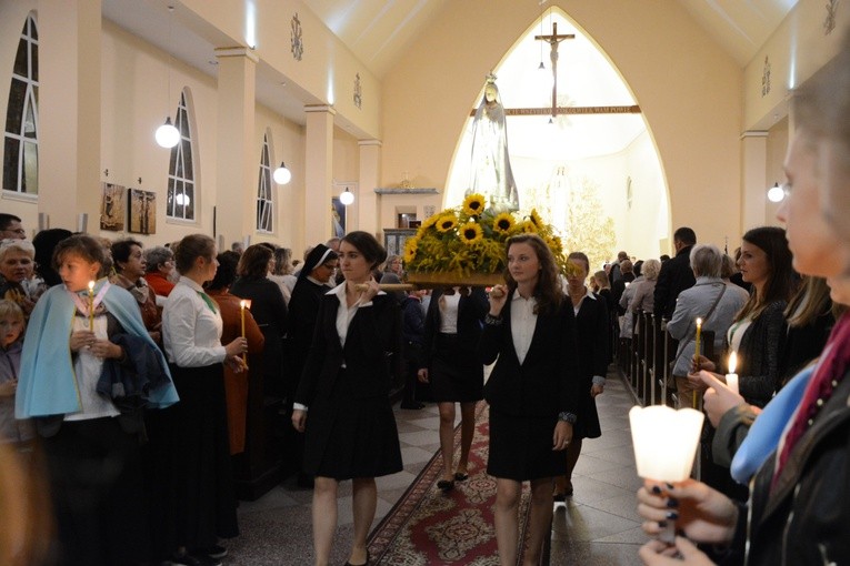 Nabożeństwo fatimskie w Grudzicach