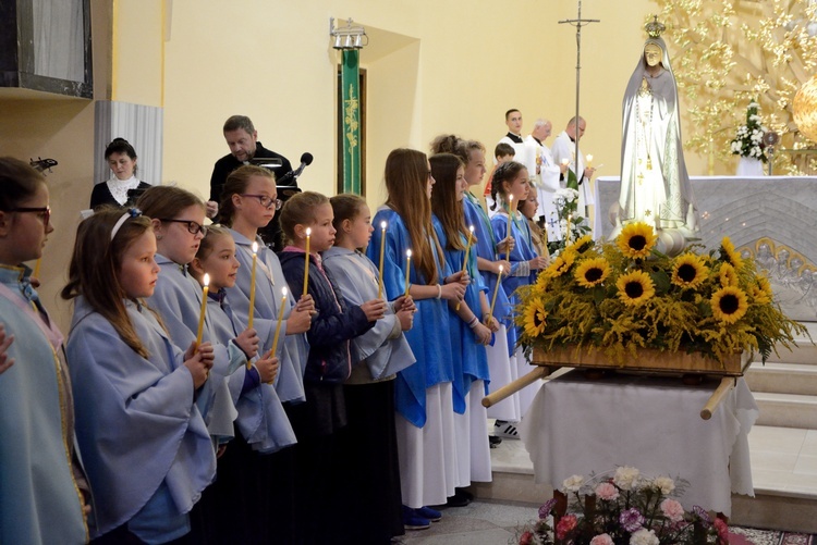 Nabożeństwo fatimskie w Grudzicach