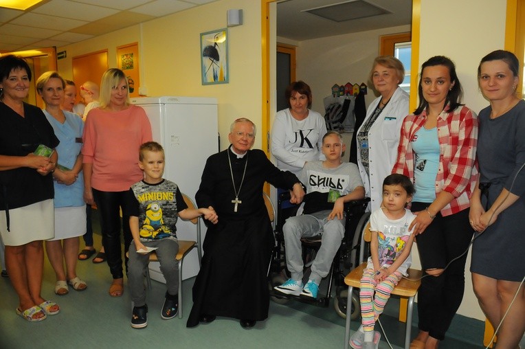 Abp Marek Jędraszewski w USD w Prokocimiu