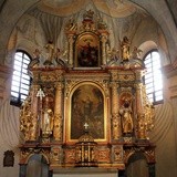 Kościół św. Jerzego w Ostropie po renowacji