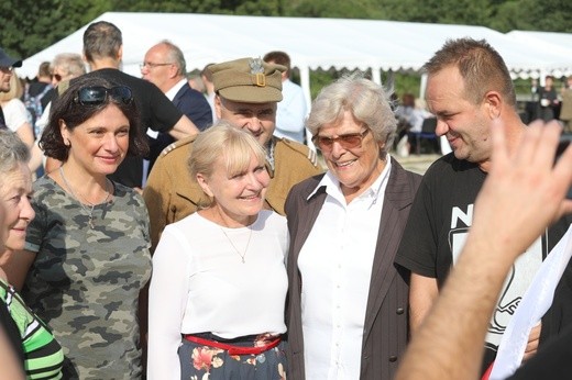 Na polanie śmierci żołnierzy "Bartka" w Starym Grodkowie - 2017