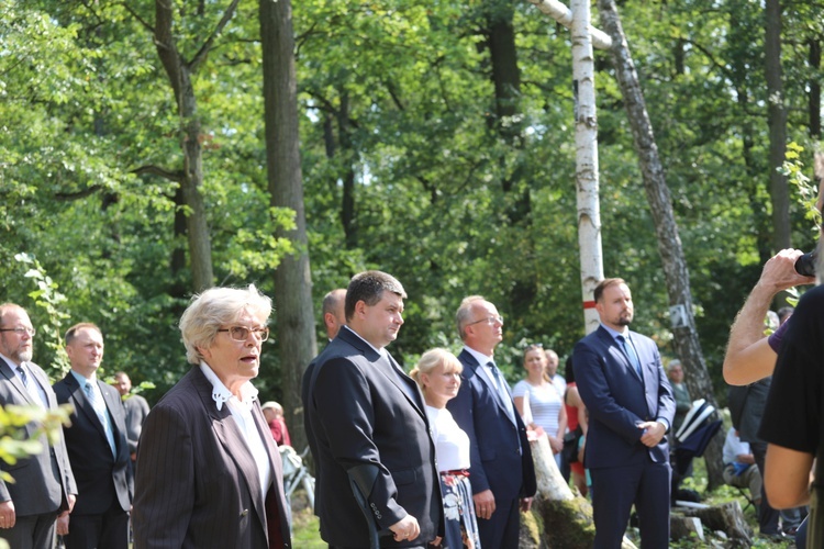 Na polanie śmierci żołnierzy "Bartka" w Starym Grodkowie - 2017