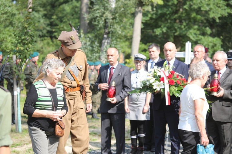 Na polanie śmierci żołnierzy "Bartka" w Starym Grodkowie - 2017