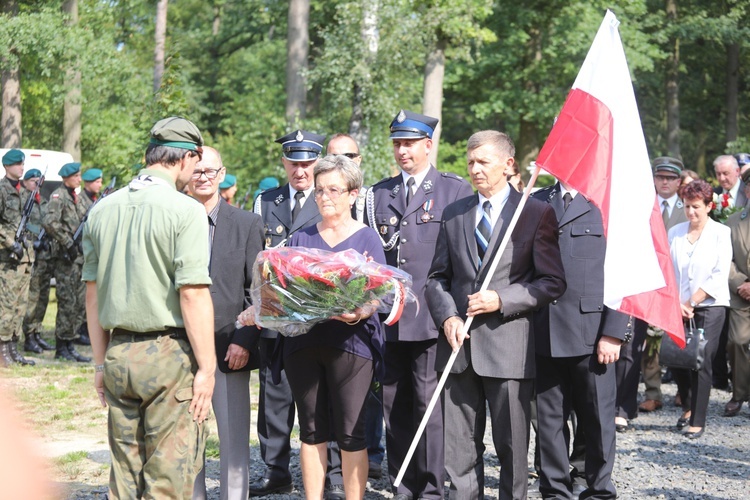 Na polanie śmierci żołnierzy "Bartka" w Starym Grodkowie - 2017