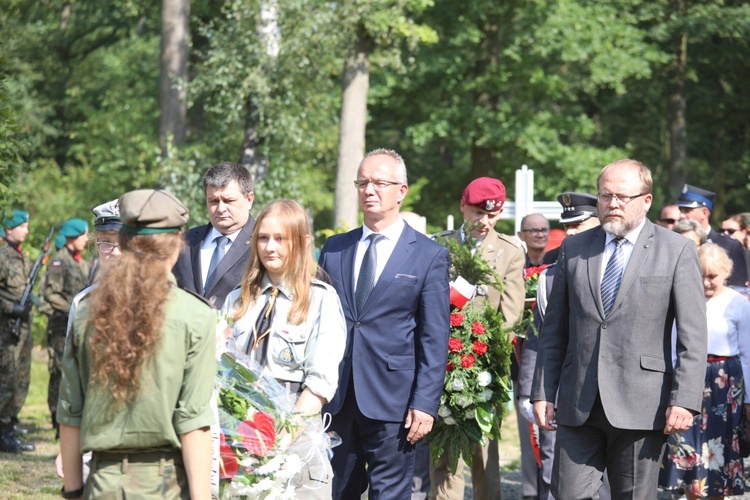 Na polanie śmierci żołnierzy "Bartka" w Starym Grodkowie - 2017