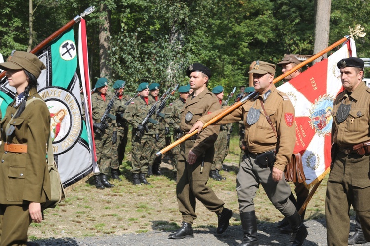 Na polanie śmierci żołnierzy "Bartka" w Starym Grodkowie - 2017