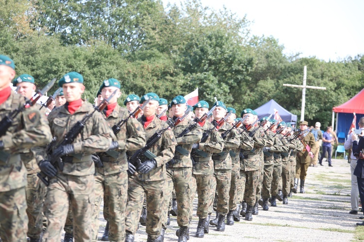 Na polanie śmierci żołnierzy "Bartka" w Starym Grodkowie - 2017