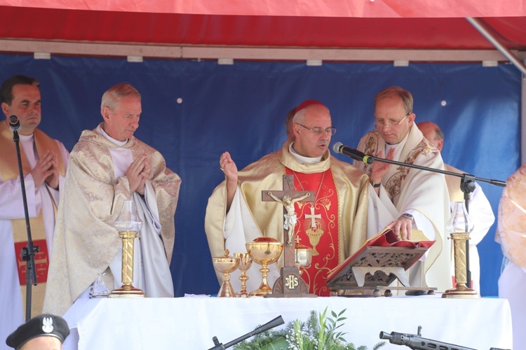 Na polanie śmierci żołnierzy "Bartka" w Starym Grodkowie - 2017