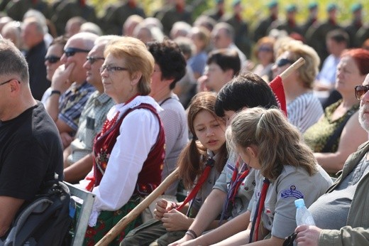 Na polanie śmierci żołnierzy "Bartka" w Starym Grodkowie - 2017