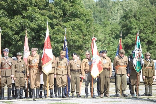 Na polanie śmierci żołnierzy "Bartka" w Starym Grodkowie - 2017