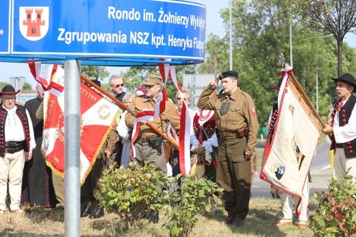 Na polanie śmierci żołnierzy "Bartka" w Starym Grodkowie - 2017