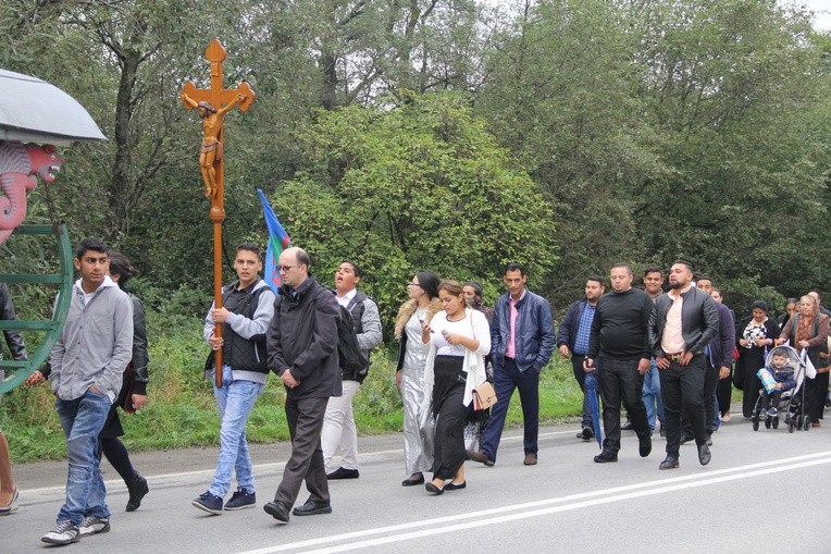 Pielgrzymka Romów do Limanowej