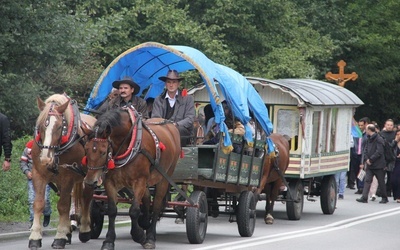 Pielgrzymka Romów do Limanowej