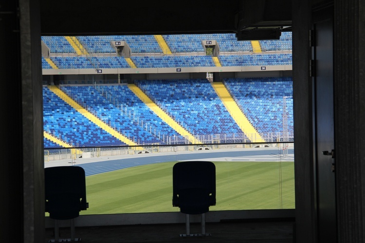 Stadion Śląski przed otwarciem